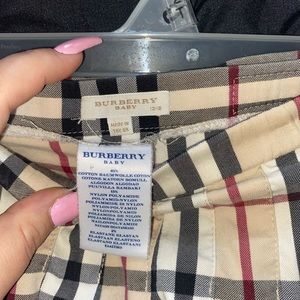 Baby Burberry skirt